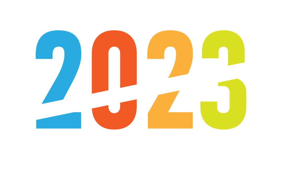 2023 number design template