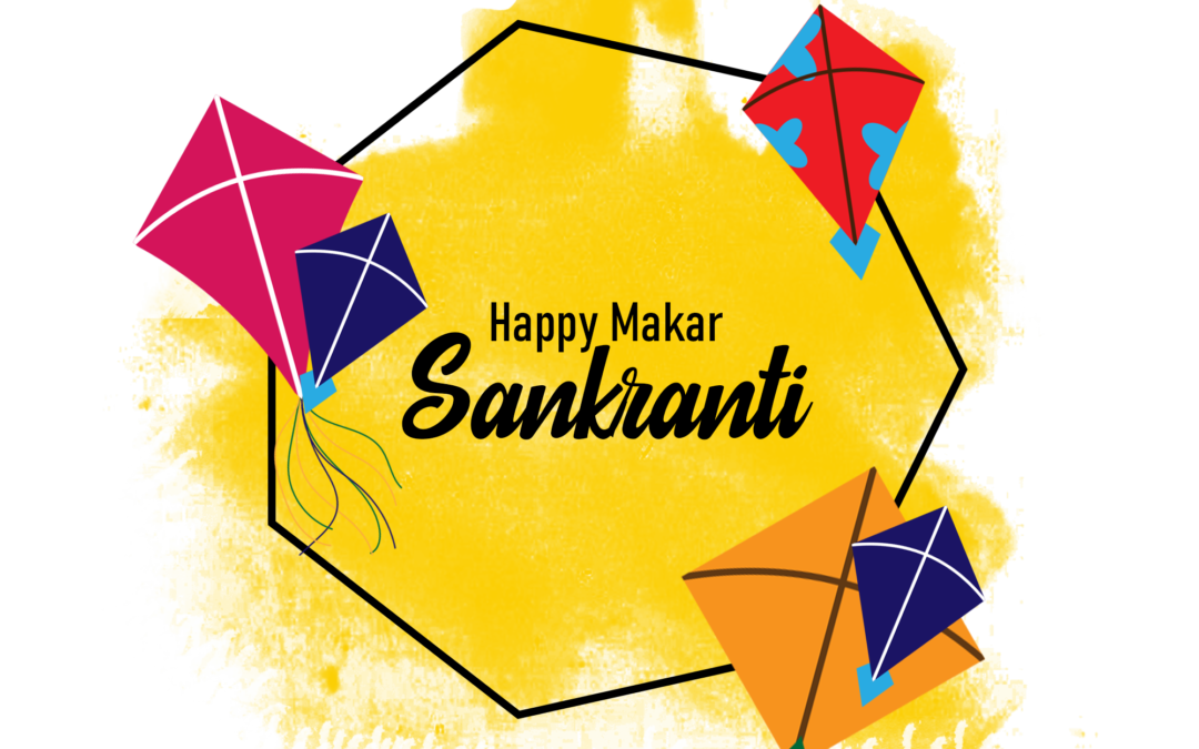 Happy Makar Sankranti Celebration png design